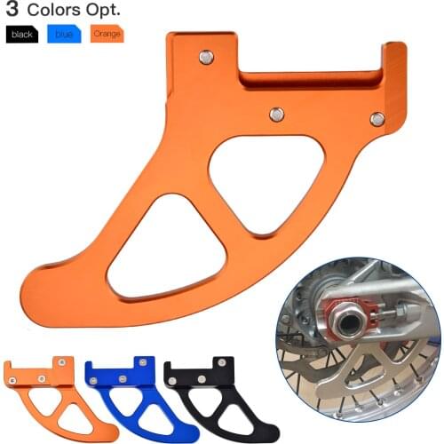 CNC Rear Brake Disc Guard Protector For KTM 125-530 EXC EXCF XCW XCFW SX SX XC XCF 6 Days TPI 2004-2021 Brake Discs Rotor Guard