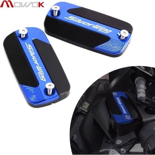 For HONDA FCS600 Silverwing FCS 600 Silver Wing 2001-2011 NEW Motorcycle CNC Front Brake Fluid Reservoir Cover cap
