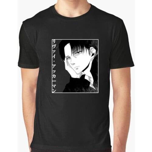 Attack on Titan Tee Shirt Mens Loose Short T-shirt Tops Male
