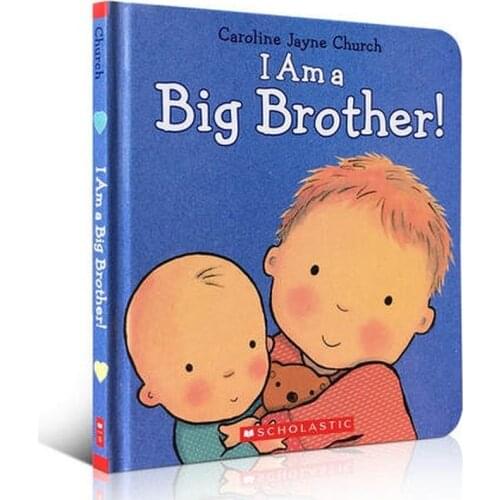 I Am A Big Brother Picture Book Education Hardcover Book Childrens Learning English Montessori Classroom Educational Toys
