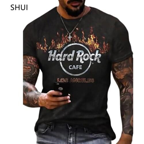 NEW T-shirts Men’s Summer Casual Short-Sleeved Shirts Best-Selling Men’s Clothing Streetwear Skull Print T-shirt Tops