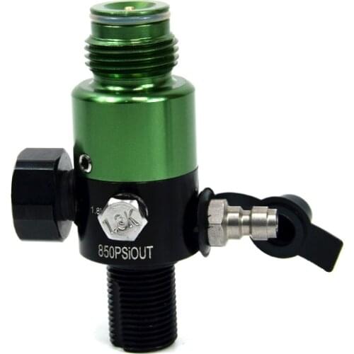 PCP Paintball Stainless Steel Regulator 4500psi Input 850psi Output 5/8-18UNF