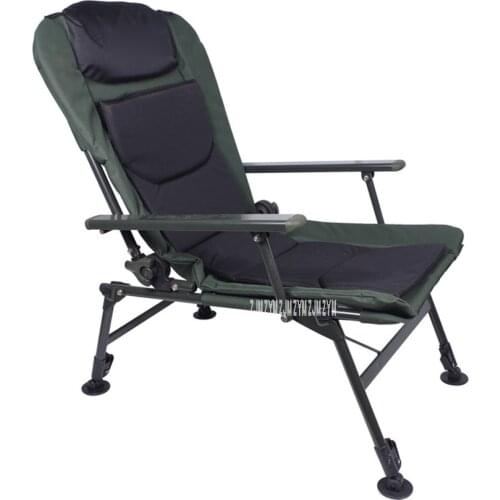 DY003 Foldable Fishing Chair Light Portable Multifunctional Lifting Fishing Chair Leisure Fishing Stool Powder Coating Iron Pipe