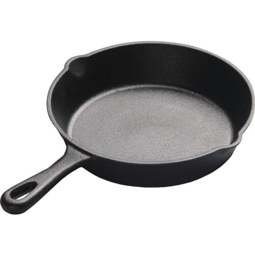 Frying Pan Cast Iron Skillet Pan Frying Pan Kitchen Cookware for Frying Roasting Stewing