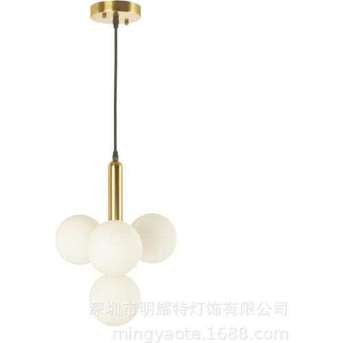 Modern iron glass ball crystal hanging lamp chandeliers ceiling bathroom fixture living room decoration avizeler