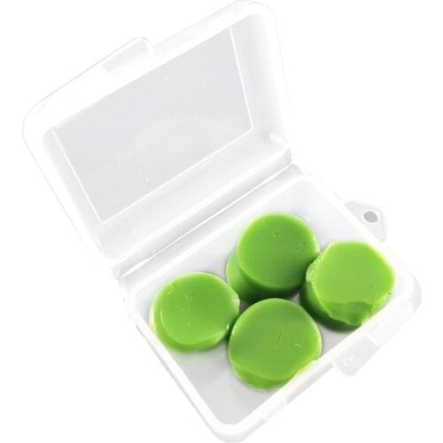 4PCS Ear Plugs Sound Insulation Ear Earplugs Anti-Noise Soft Silica Gel Earplug Soundproof Waterproof Swimming Earplug