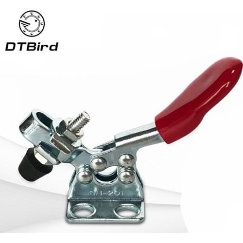1pcs Fast Locking Lever Fastener Hand Tool Universal Quick Clip Vertical Fixture Horizontal Clamp Hand Tool High Quality