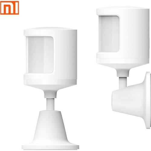 100% Original Xiaomi Human Body Sensor , Alarm System Magnetic Smart Home Device Accessories work with Gateway