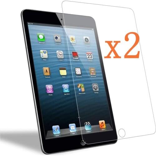 2Pcs Tablet Screen Protector Cover for Apple IPad Air 2 9.7"/iPad Air 1 Tempered Glass Anti-Screen Breakage Tempered Film
