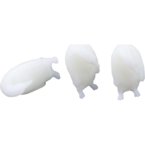 3 Pcs/Set Soft Plastic Penguin Models Epoxy Landscape Jewelry Filling Material