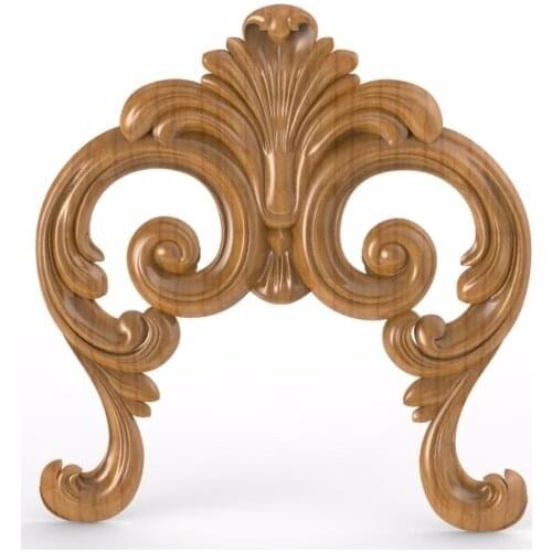 3d STL Furniture Decor Decoration Collection for CNC Router Engraver Machine Relief Artcam D064