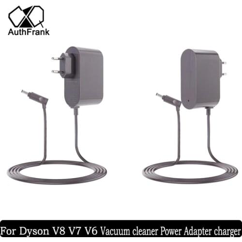 Charging Adapter Adapter for Dyson V6 V7 V8 Cord Free-Handhelds Stick Vacuum Power Supply Cord Charger