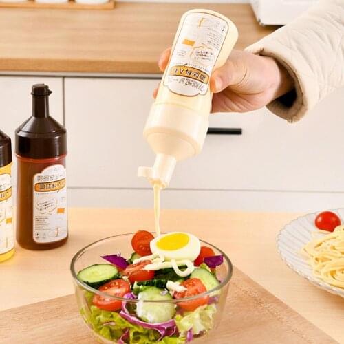 Squeeze Condiment Bottles With On Cap Lids Leakproof For Ketchup Mustard Hot Sauces Olive Oil Bottles Kitchen Accessories Gadget