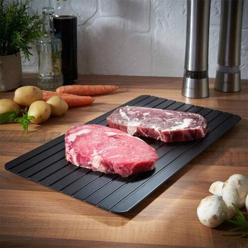 Fast Defrosting Tray Thaw Frozen Food Meat Fruit Quick Defrosting Plate Board Defrost Kitchen Gadget Tool Dropshipping