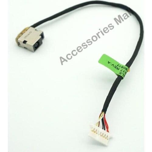 DC Power Jack with cable for HP 15-BW 15-bw061nl TPN-Q158 TPN-C135 TPN-C129 DC Connector Laptop Socket Power Replacement