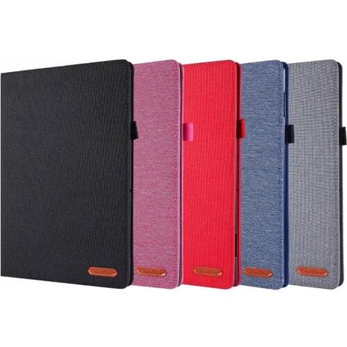 Denim Fabric Tablet Cover For Lenovo Tab E10 TB-X104F Case Shockproof Silicon Tablet Case For Lenovo Tab E10 Protective Case