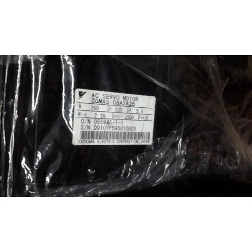 USED 100% TESTED AC SERVO MOTOR SGMAS-08A2A2B *100% REAL STOCK,Please contact us for real photo