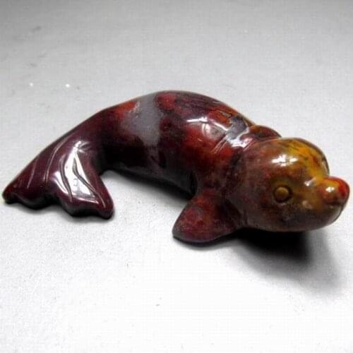 2.75" / 49g Jasper Seals Handmade Stone Carving - crystals and stones healing Mineral specimen Home Decor feng shui XX0603/23