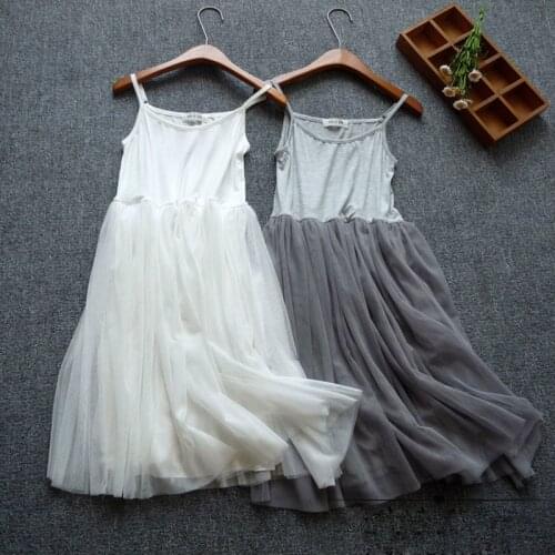 Summer Harajuku Korean Modal Mori Girl Dress Women Clothing Sleeveless Sweet Black White Lace Layer Spaghetti Strap Dresses U522