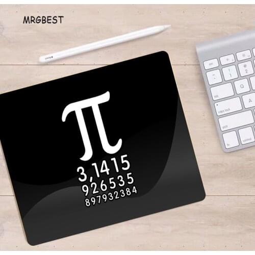 MRGBEST Small Mouse-pad Math Symbol Rectangle Mats Nature Non-slip Rubber Mouse Pad Laptop PC Desk Pad for Children Learning