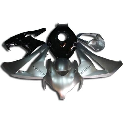 Dor-Silvery Black Fairing kit For CBR1000RR 2009 2008 2010 2011 cbr1000 08 09 10 11 fairings