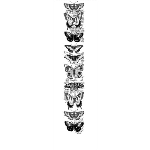 Butterfly Transparent Clear Silicone Stamp/Seal for DIY scrapbooking/photo album Decorative clear stamp B0042