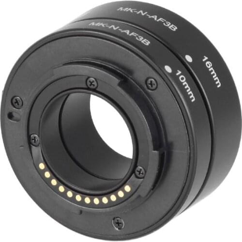 Meike Auto Focus Macro Extension Tube 10mm 16mm for Nikon1 n1 V1 V2 J1 J2 j3 s1 camera