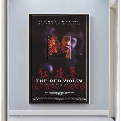 V0956 The Red Violin Vintage Classic Movie Wall Silk Cloth HD Poster Art Home Decoration Gift