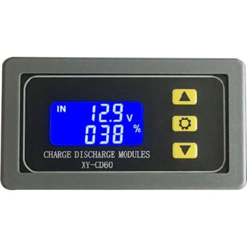 XY-CD60 Solar Battery Charger Controller Module DC6-60V Charging Discharge Control Low Voltage Current Protection Board