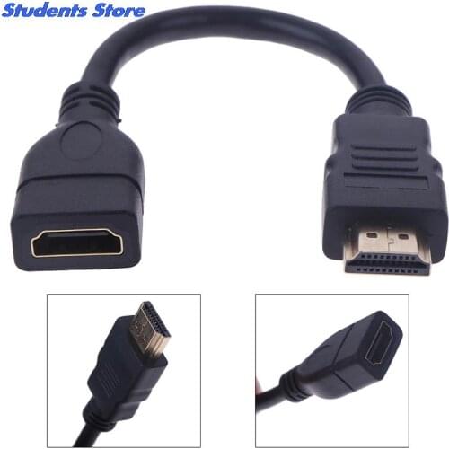 1Pc 15cm/30cm -compatible Male to Female Extension Cable -compatible Protector Extender Cord