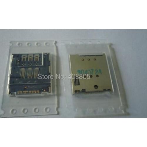 100PCS/LOT,original new SIM card reader socket Holder Connector Slot Tray Module for SONY LT22 LT22I