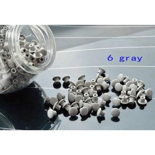 1000 pcs 5mm hole cap cover,grey color inserting plug furniture decoration plastic White brown black gray beige blue purple