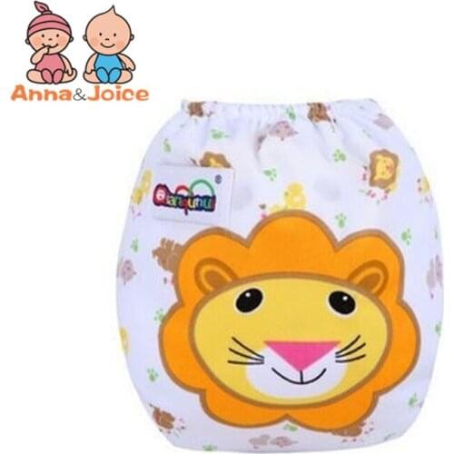 5Pc Cotton Baby Nappies Clothes Pollution-Free Affordable Baby Diaper Washable Learning Pants