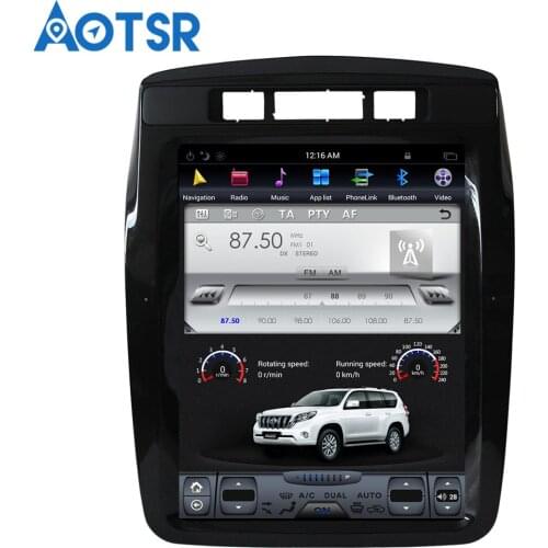 Aotsr Android 7.1 Tesla Car GPS navigation video player For Volkswagen Touareg 2010-2017 multimedia stereo one din radio