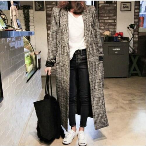 BABAKUD Women's Plaid Coats