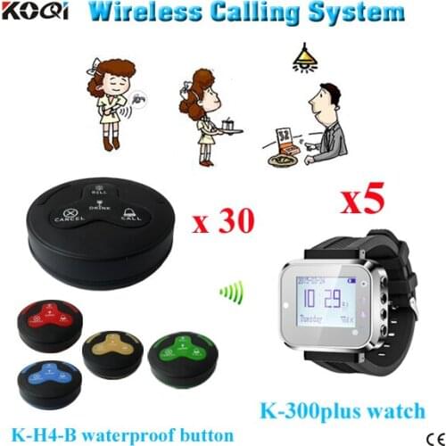 Ycall Brand electronic long range restaurant calling system wireless call pager system wireless paging system