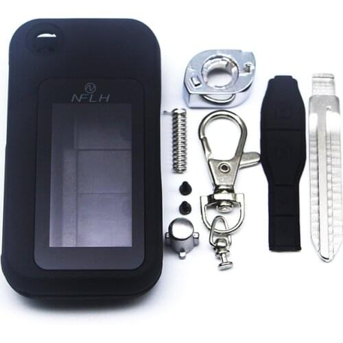 E90 Uncut case for Starline E90 E60 uncut blade fob case cover E90 folding car flip remote