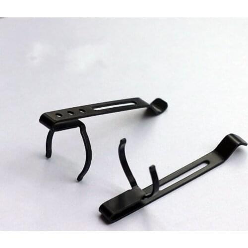 For Convoy S2/S2+/M1/C8 Flashlight Mini Body Clip Cycling Flashlight Clip MTB Mountain Bike Led Light Body Clip Bicycle Parts