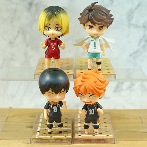 Haikyuu!! Hinata Syouyou 461 kageyama Tobio 489 Oikawa Tooru 563 Kozume Kenma 605 Q Version Action Figure Toy Doll