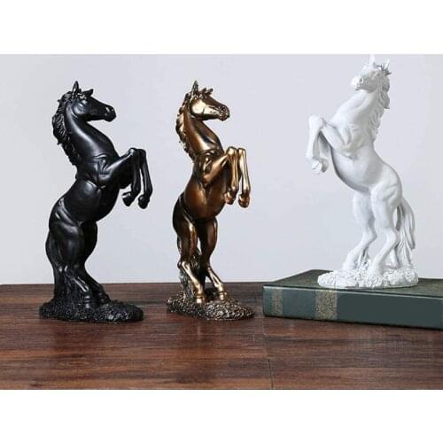 Art Sculpture, European-Style Flying Horse Decoration, Housewarming Opening Gifts