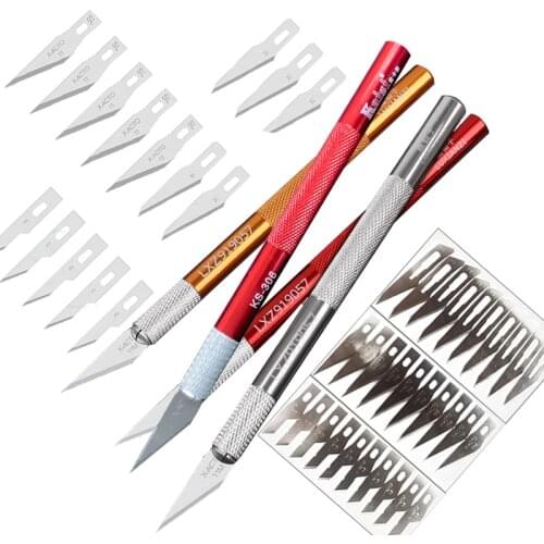Kaisi Multifunctional BGA IC Chip Motherboard PCB Circuit Board Repair knife Glue Remove Metal Rubber Carving Paper CuttingKnife