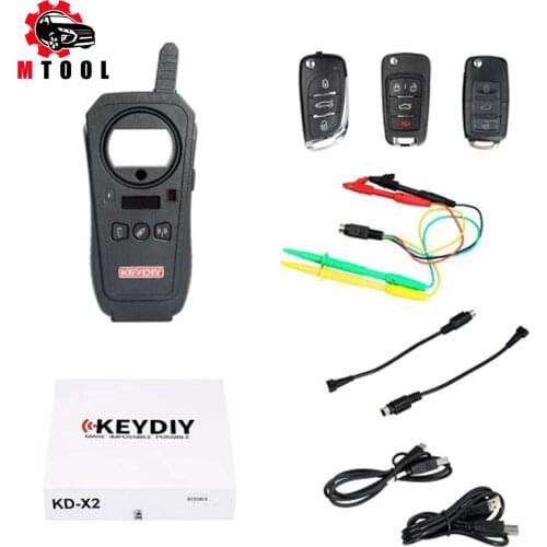 KEYDIY KD-X2 Remote Maker Unlocker and Generator-Transponder Cloning Device with 96bit 48 Transponder Copy Function No Tokens