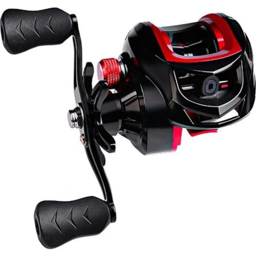 Fishing Reel 7.2:1 Gear Ratio Water Drop Metal 10kg Drag Right/Left Hand Wheel for Angling Outdoor Sport Fishing Accessories