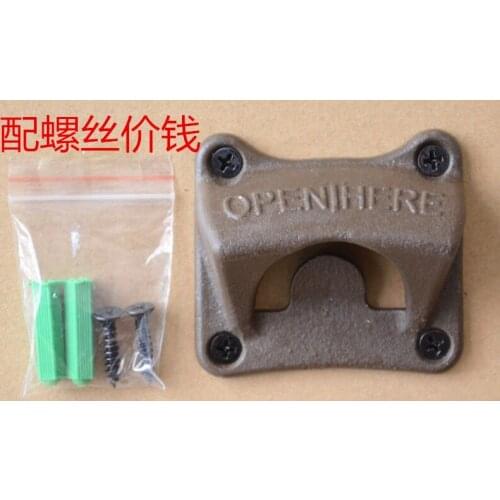 Chic Vintage Antique Iron Wall Mounted Bar Beer Glass Bottle Cap Opener Kitchen Tools Bottle Opener Beer Opener Without Srew