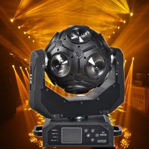 New arrival 12x20W CREE RGBW 4in1 LED Football Moving Head Light Great Show Effect DJ Disco Nightclub Party Light