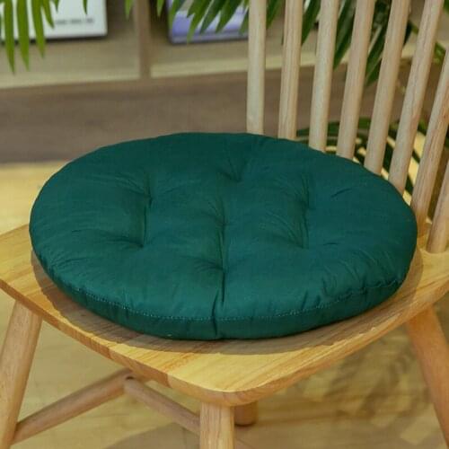 Winter Solid Color Throw Pillow Warm Washable Seat Cushion for Bedroom Living Room Soft Butt Pads Tatami Mattress Home Decor