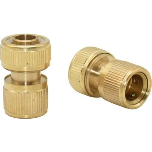 5/8" hose connector brass garden hose Water gun Quick connector the faucet adapter For car washing and irrigation 1pcs