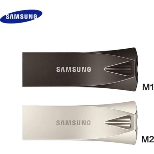 100% Original Samsung Bar PLUS USB 3.1 32GB 64GB High Speed 200MB/s USB Flash Drive 128GB 256GB Mini U Disk Memory USB Stick