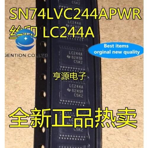 20PCS SN74LVC244A SN74LVC244APWR LC244A TSSOP20 in stock 100% new and original