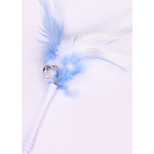 Cat Stick Feathers Accessories for Automatic Feather Teaser Cat Toys Random Interactive Electric Crazy Toys for Kittens Cat Game